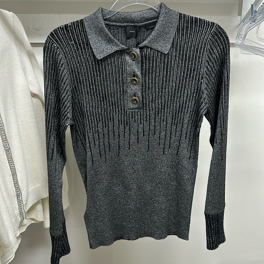 BRAN NEW PINKO EMBELLISHED KNIT
